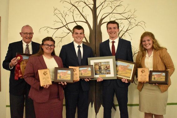 2022 Vernon County Collegiate Dairy Cattle judging team